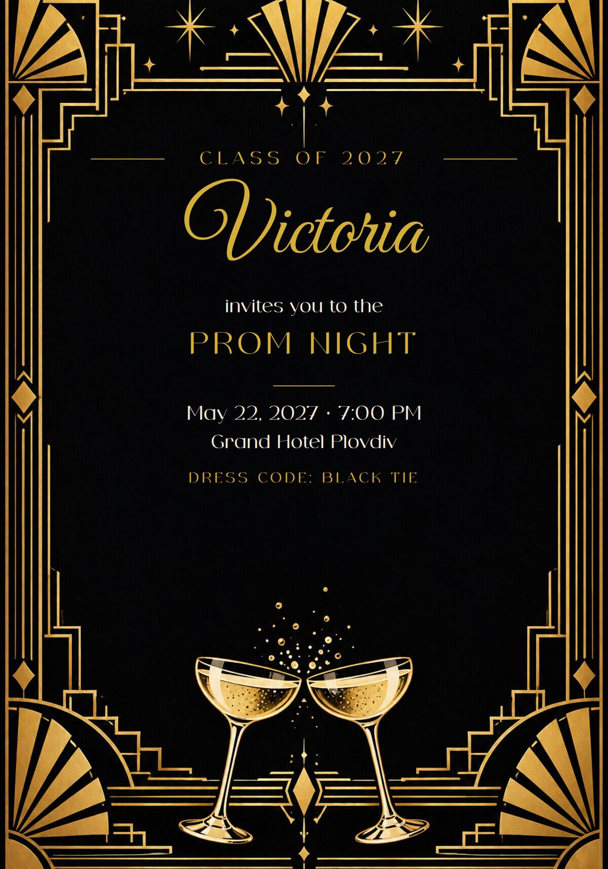 Prom Night Invitation