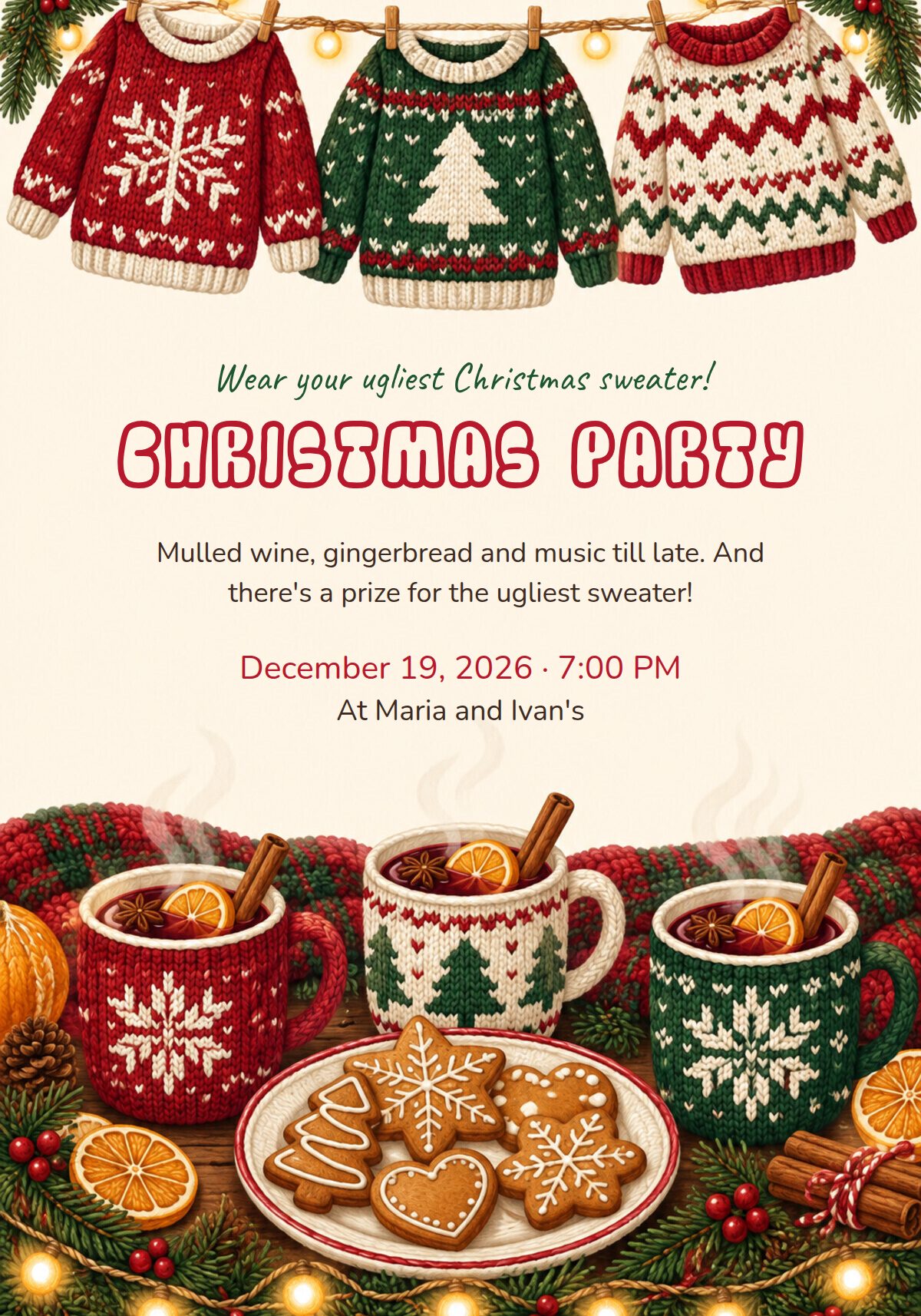 Christmas Party Invitation