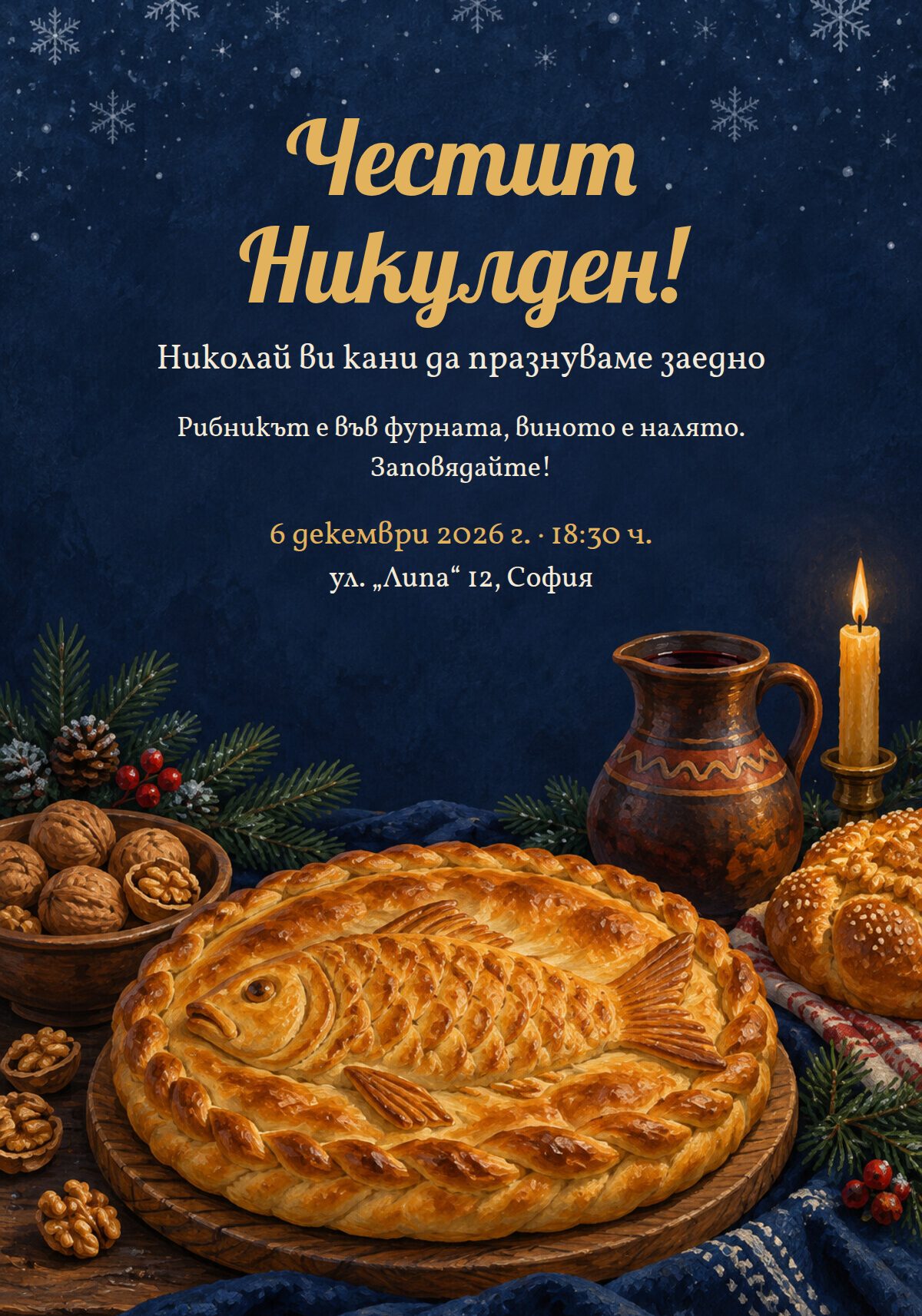 Покана за Никулден