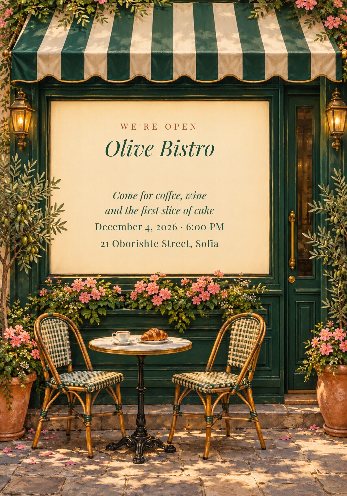 Restaurant Opening Invitation