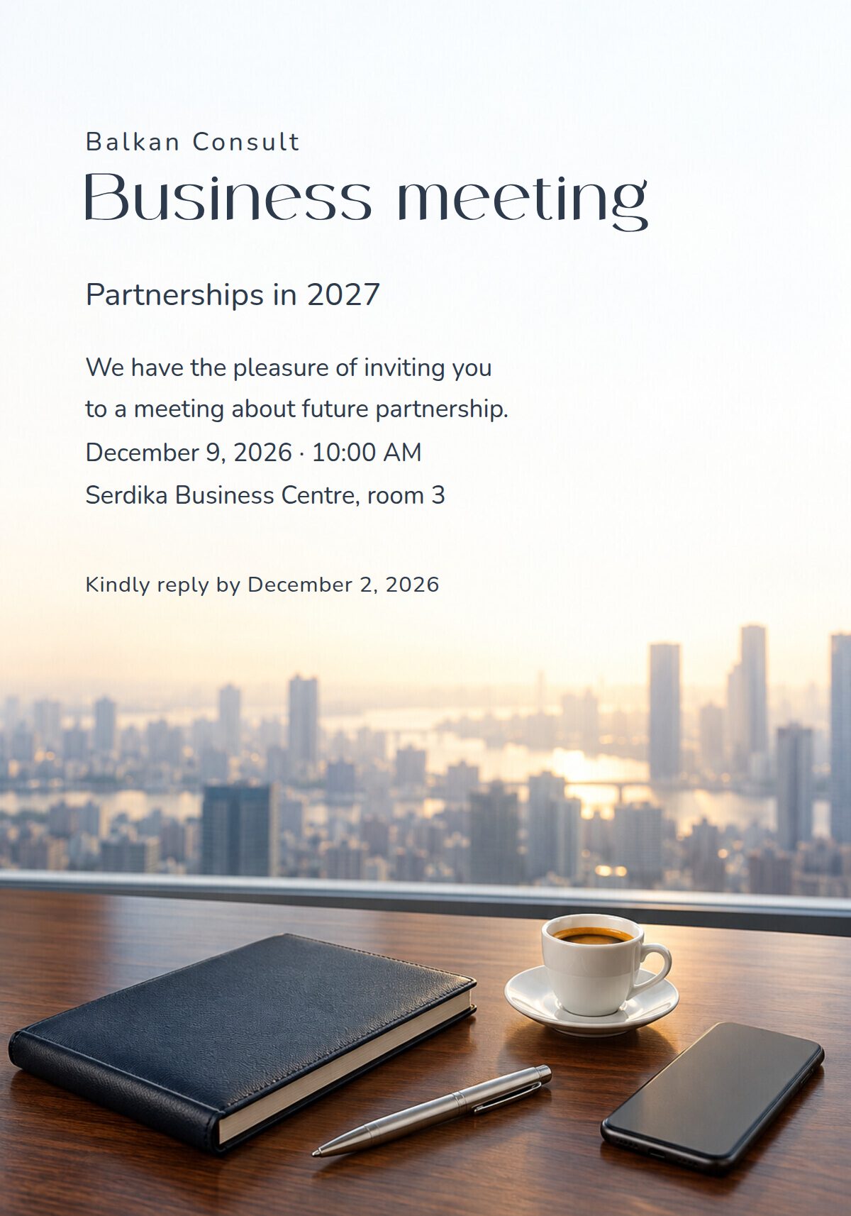 Business Meeting Invitation