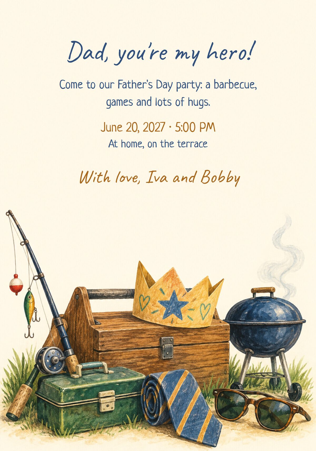 Father's Day Invitation