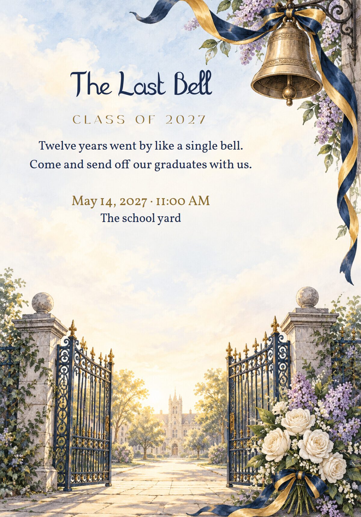 Graduation Send-off Invitation
