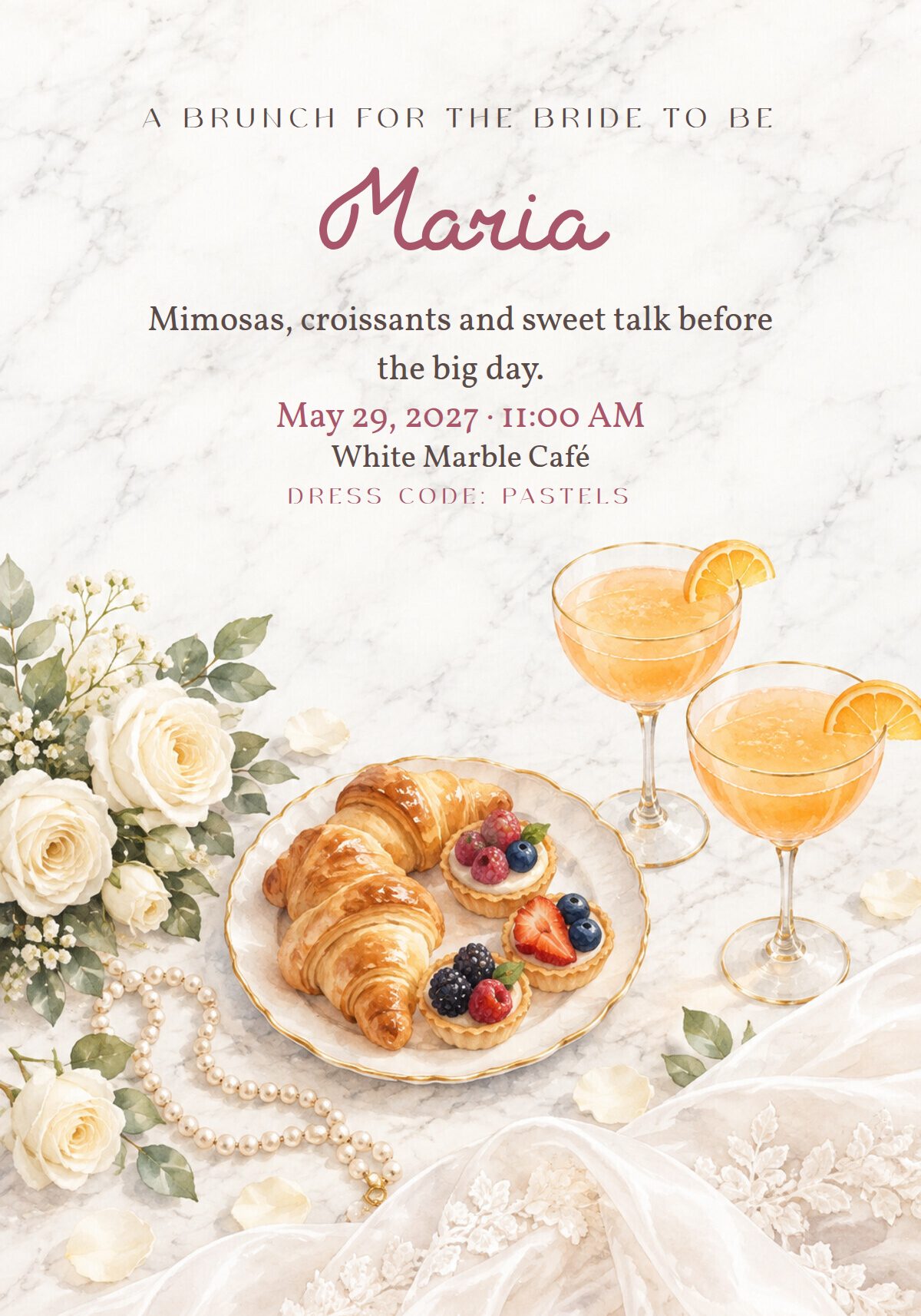 Bridal Brunch Invitation