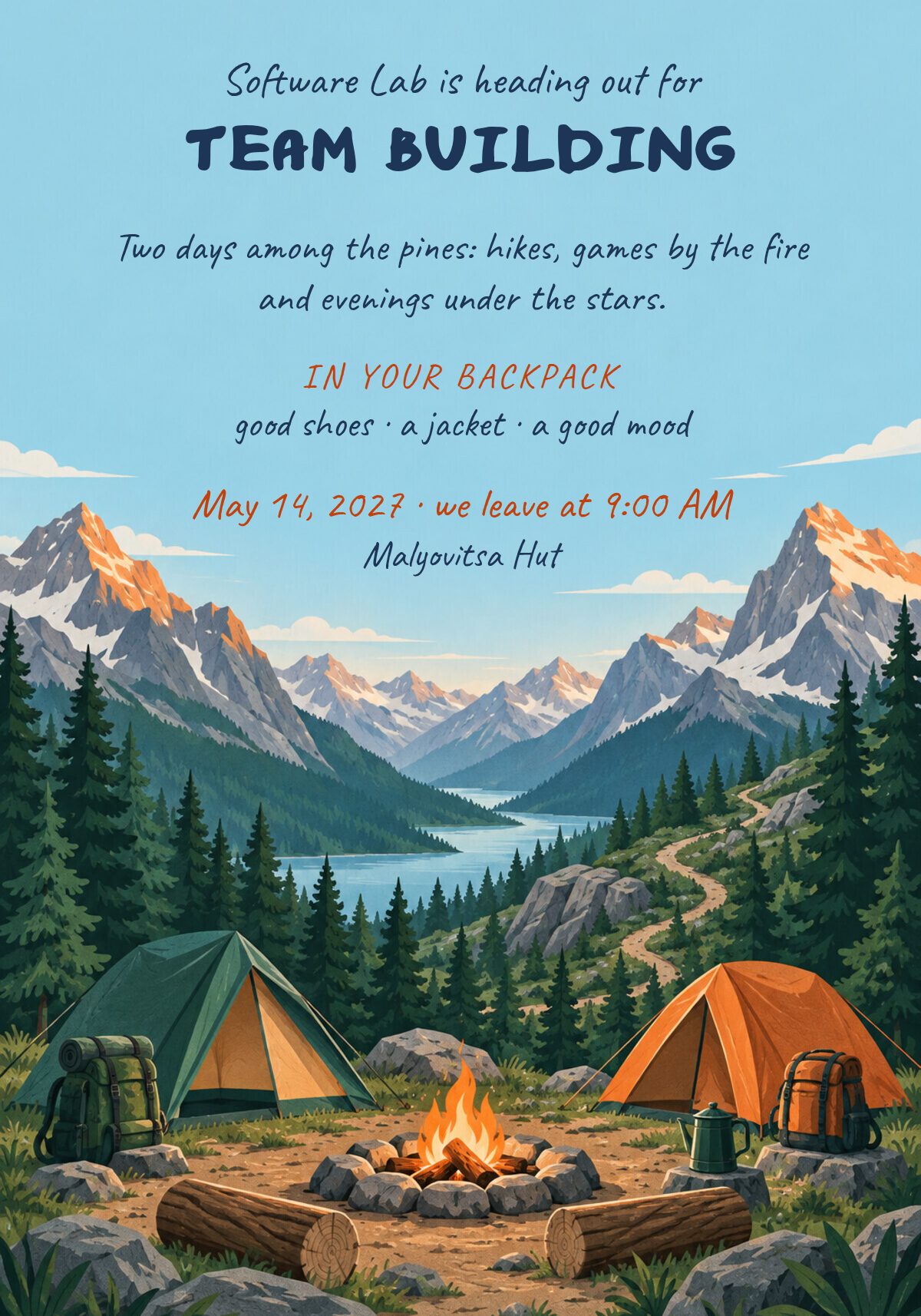 Team Building Invitation