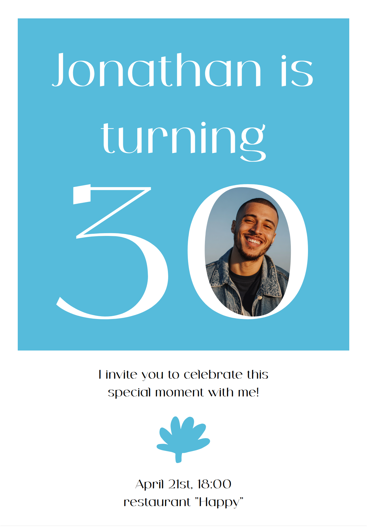 Milestone with Photo