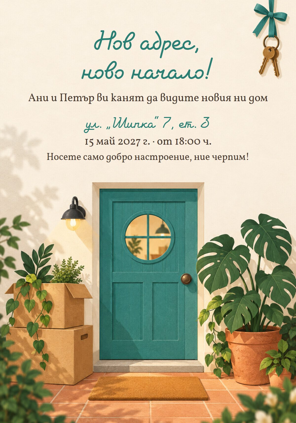 Покана за новоселие